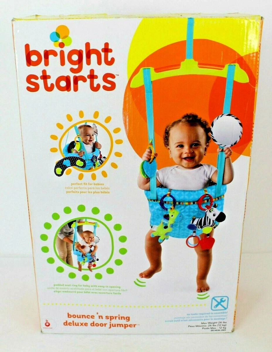 Bright Stars Baby Bounce n Spring Deluxe Door Jumper NEW IN BOX