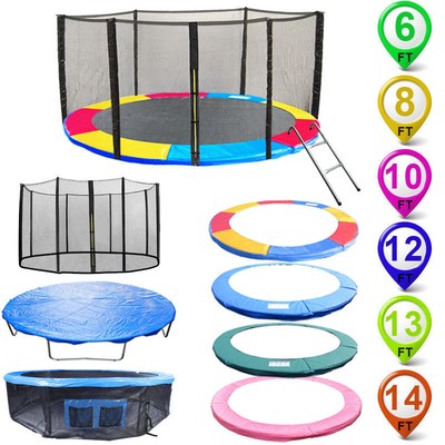 12 14 15 Ft Trampoline Replacement Safety Pad Safety Net