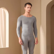 Thermal Underwear for Men Ultra Soft Long Johns Warm Base Layers for Ski