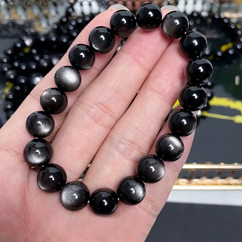 Obsidian Stone Bracelet | Classy Men Collection