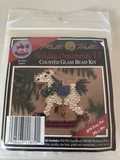 Mill Hill Counted Glass Bead Ornament Kit Pony Pal H70 Vintage