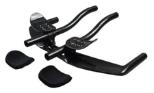 Carbon Fiber Road Bike Handlebars Time Trial Triathlon Bicycle Rest Bar 31.8mm
