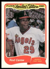 1985 Fleer Limited Edition #5 Rod Carew 33645