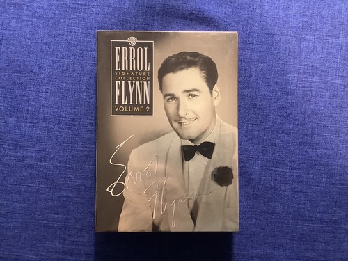 Errol Flynn: The Signature Collection 2 (DVD, 2007, 5-Disc Set) New And Sealed - Photo 1/3