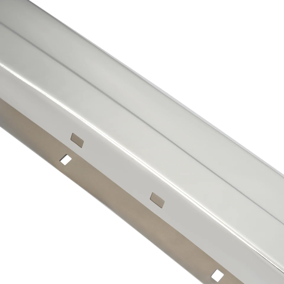 For Mazda B2000 B2200 B2600 1986-1993 Bumper Front Center Chrome 2-Door - Image 4 of 4