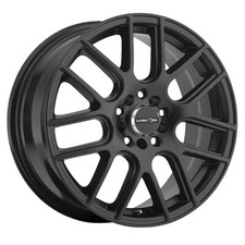 VISION 426 Cross Rim 17X7.5 5x112 Offset 38 Matte Black (Quantity of 1)