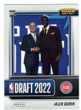 2022-23 Panini Instant NBA Draft Night Basketball Cards Checklist 15