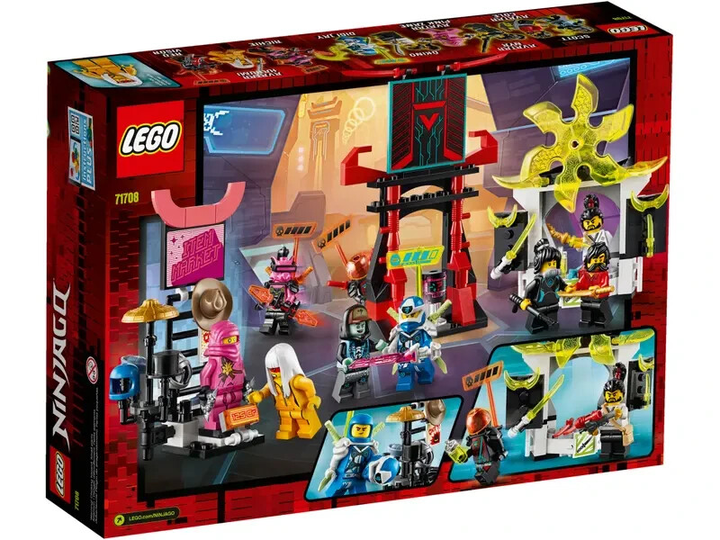 Lego Gamer's Market 71708 NINJAGO Minifigure Building Set | eBay