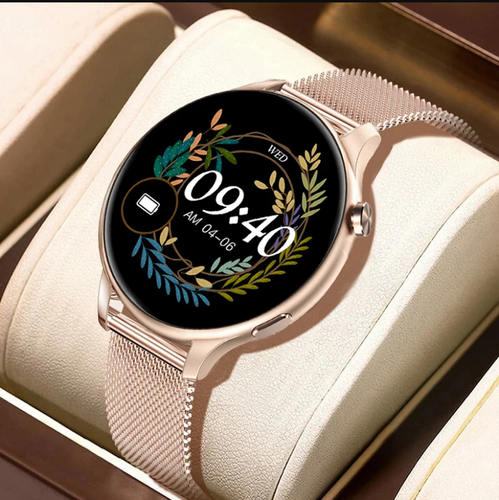 Women Fashion Smart Watch Heart Rate Blood Pressure Monitor Phone call-NEW - Picture 2 of 17