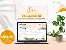 eBay Store Listing Template Mobile/Tablet Optimize FREE LOGO DESIGN GoldenRod