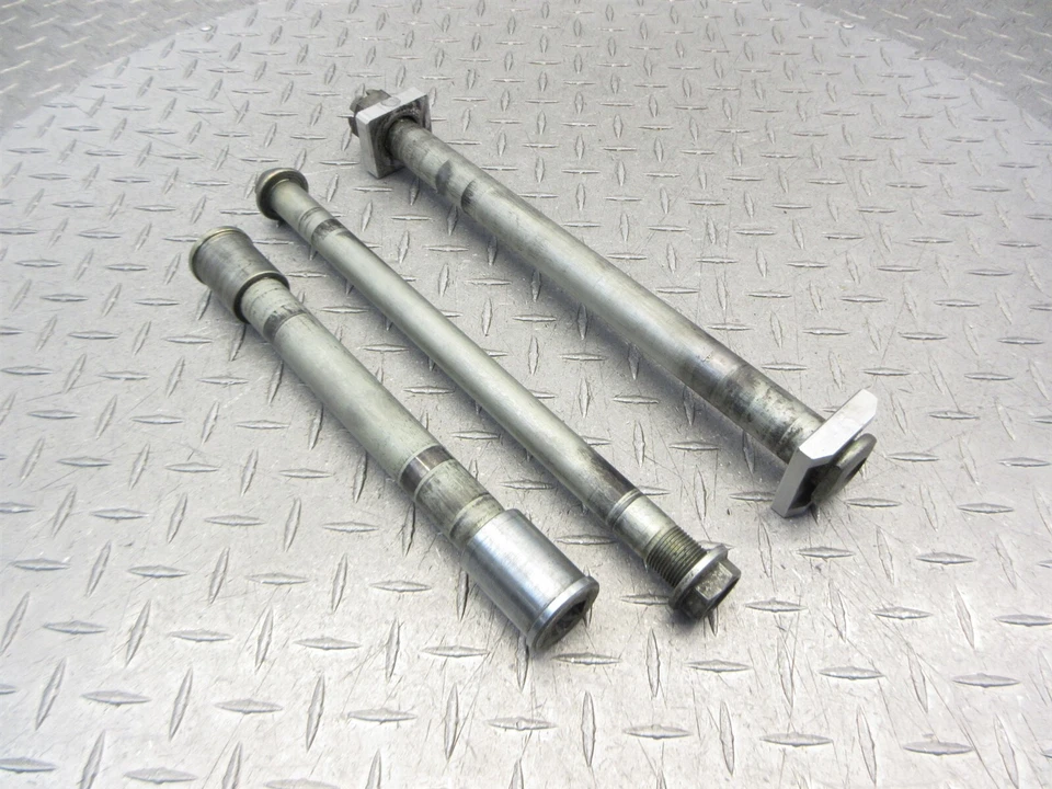 00-02 05-08 Kawasaki ZZR600 ZX600 2002 eje delantero trasero espaciador rueda perno fabricante de equipos originales Foto 4 de 4