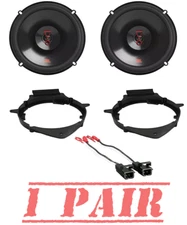 JBL Stage3627F 6.5" Speakers for CAR Truck Front or Rear location w/Install Kit
