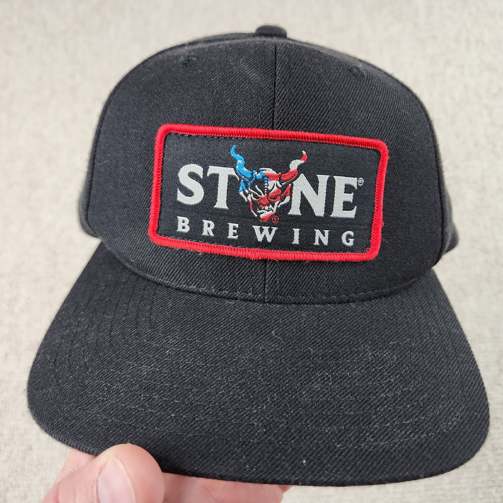 Satanic Beer Hat SATAN DEVIL HELL snapback Stone … - image 1