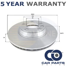Brake Disc Front Right CPO Fits Audi Q7 Porsche Cayenne VW Touareg #1