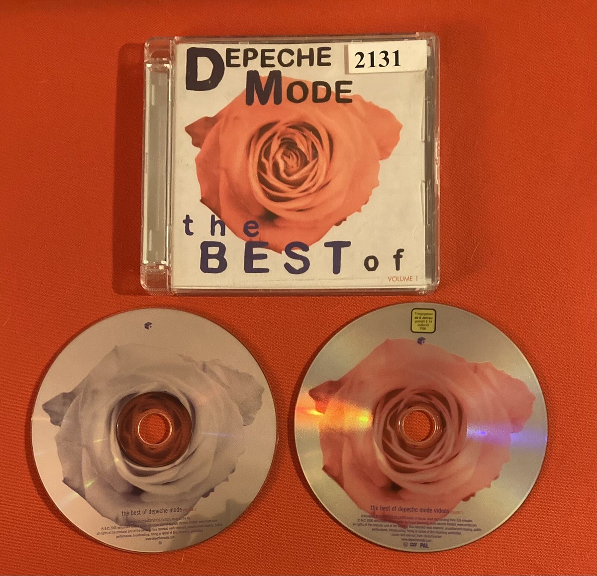 Depeche Mode Volume 1 The Best Of 2006 Good Condition CD +