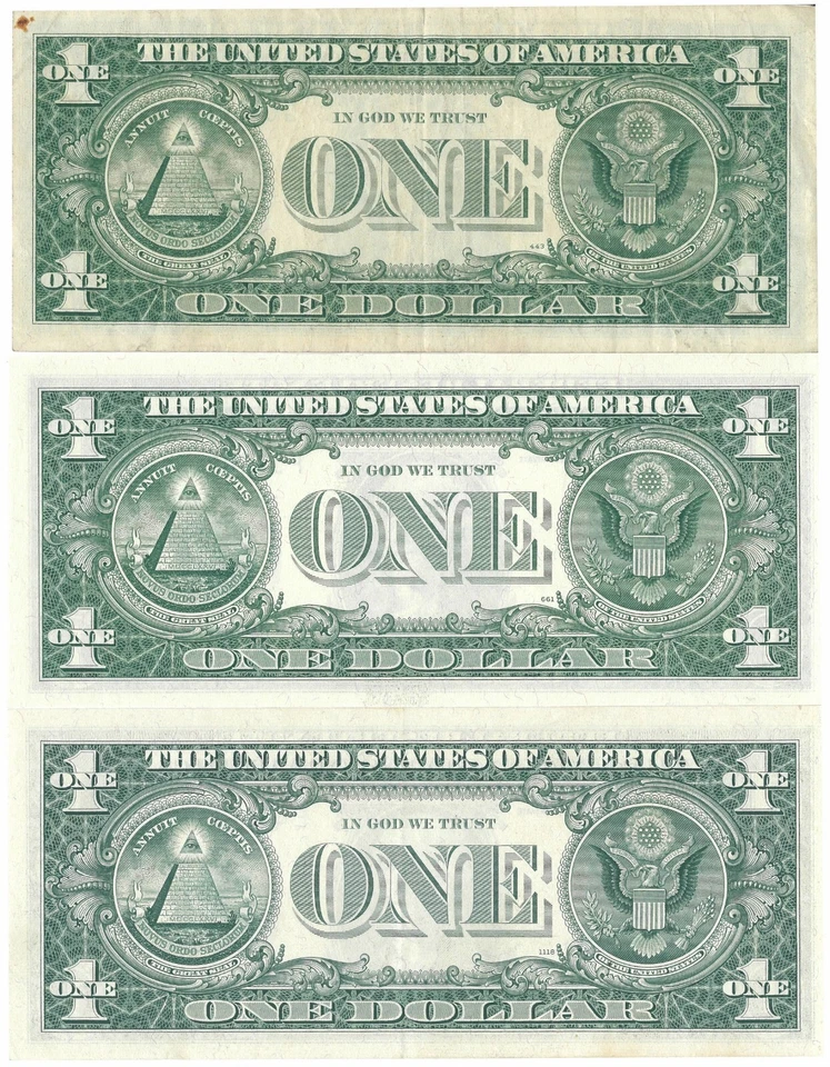 Barr 1963 star note 3 NOTE LOT  '63, 63A And 63B Complete Series - Image 2 of 4