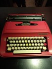 MACCHINA DA SCRIVERE UNDERWOOD 319 MAURO BELLINI ROSSA