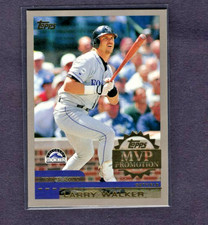 2000 TOPPS MVP PROMOTION CONTEST PARALLEL #150 LARRY WALKER ROCKIES SP /100