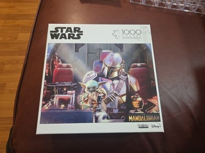Buffalo Games Star Wars Mandalorian And Grogu 1000 Piece Puzzle