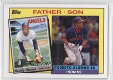 2016 Topps Archives 1985 Father/Son Recreate Sandy Alomar Sr Roberto HOF 1u1
