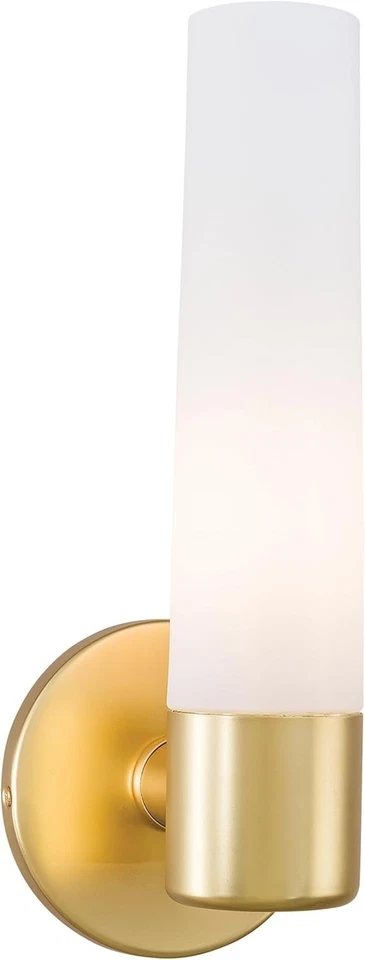 Arandela de parede GEORGE KOVACS/MINKA P5041-248 sabre banheiro ouro mel gravado - Imagem 2 de 4