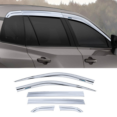 Window Visor 2026-2027 For TOYOTA RAV4 Sun Rain Shade Shade Guards Chrome 