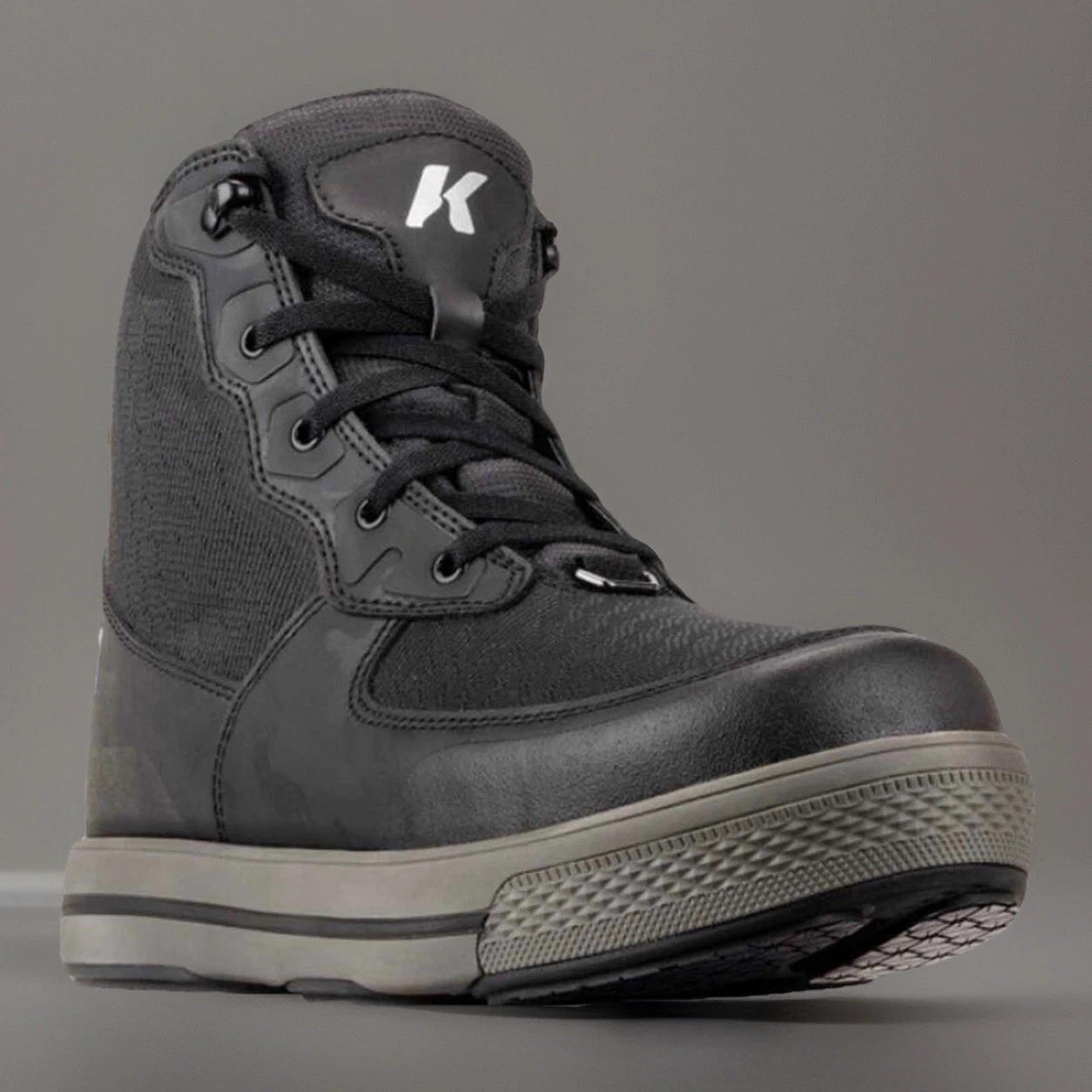NIB Mens Korkers Stealth Sneaker Wading Boots Wade Lite Klingon Rock Sz 8