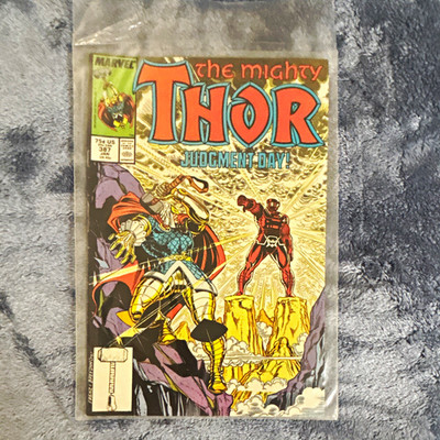 Marvel The Mighty Thor #387 (1988) Tom DeFalco Ron Frenz Judgment Day!