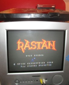 Sega Master System   RASTAN     w/Cartridge & Box (CB)