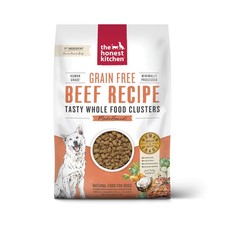Honest Kitchen Whole Food Clusters Grain Free Beef Dry Dog Food 20 lb