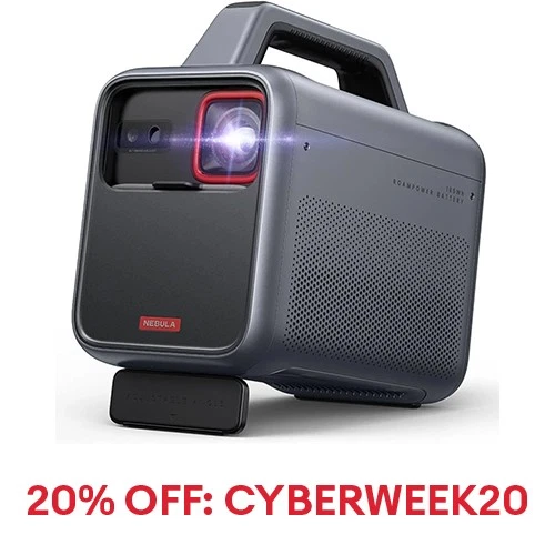 NEBULA Mars 3 Outdoor Portable Projector 1080P Autofocus 200" Home Cinema|Refurb