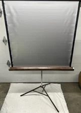 Vintage Da-Lite Silver-Lite Movie Projector 40x40 Screen Tripod Vintage Mobil