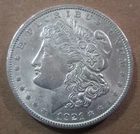 1921 P Morgan Silver Dollar - 90%  Silver / SK4595