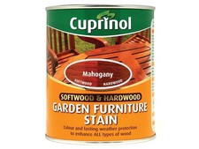 Image of Cuprinol - Softwood & Hardwood Garden Furniture Stain Mahogany 750ml