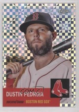2022 Topps Chrome Platinum Anniversary X-Fractor Dustin Pedroia #108 f0v