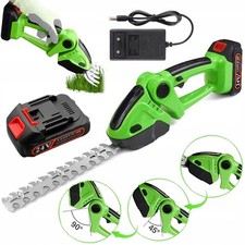 Cordless Hedge Trimmer Grass Shear Adjustable SK5 Steel