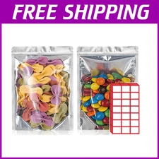 5x8 Mylar Bags - 7.5mil Thick - Gusseted Bottom