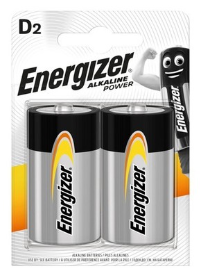2x Energizer D LR20 Batterien Industrie 1.5V Alkaline