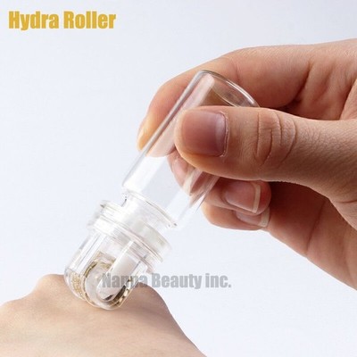 64 Pins Hydra Roller Derma Therapy Auto Serum Infusion System 0.2 /0.50/1.0 mm