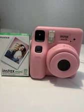 Fujifilm Instax Mini SE Instant Camera In Pink Blister With Instant Film *read*