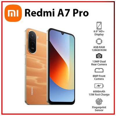 Xiaomi Redmi A7 Pro 4G 4GB+128GB ORANGE Dual SIM Unlocked Android Cell Phone