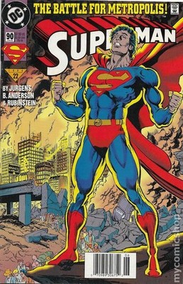 Superman #90N VF 1994 Stock Image