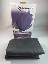 Rampage 773201 Black Vinyl Large Spare Tire Cover For 30-32 Dia Universal