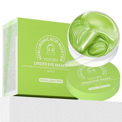 Under Eye Patches Masks - for Eye Bags with Collagen and Hyaluronic Acid, Dar...