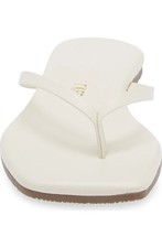 $75 TKEES Square Toe Lily | Cream | 8