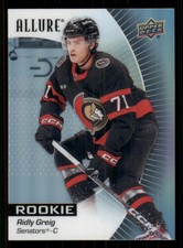 2023-24 Upper Deck Allure Black Rainbow #141 Ridly Greig