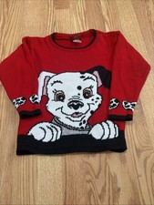 Disney  s Vintage 90  s 101 Dalmatians Sweater Children  s Small L/S Crewneck