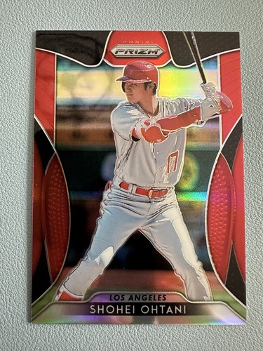 Shohei Ohtani - 2019 Panini Prizm #153 Red Prizm - Los Angeles Angels