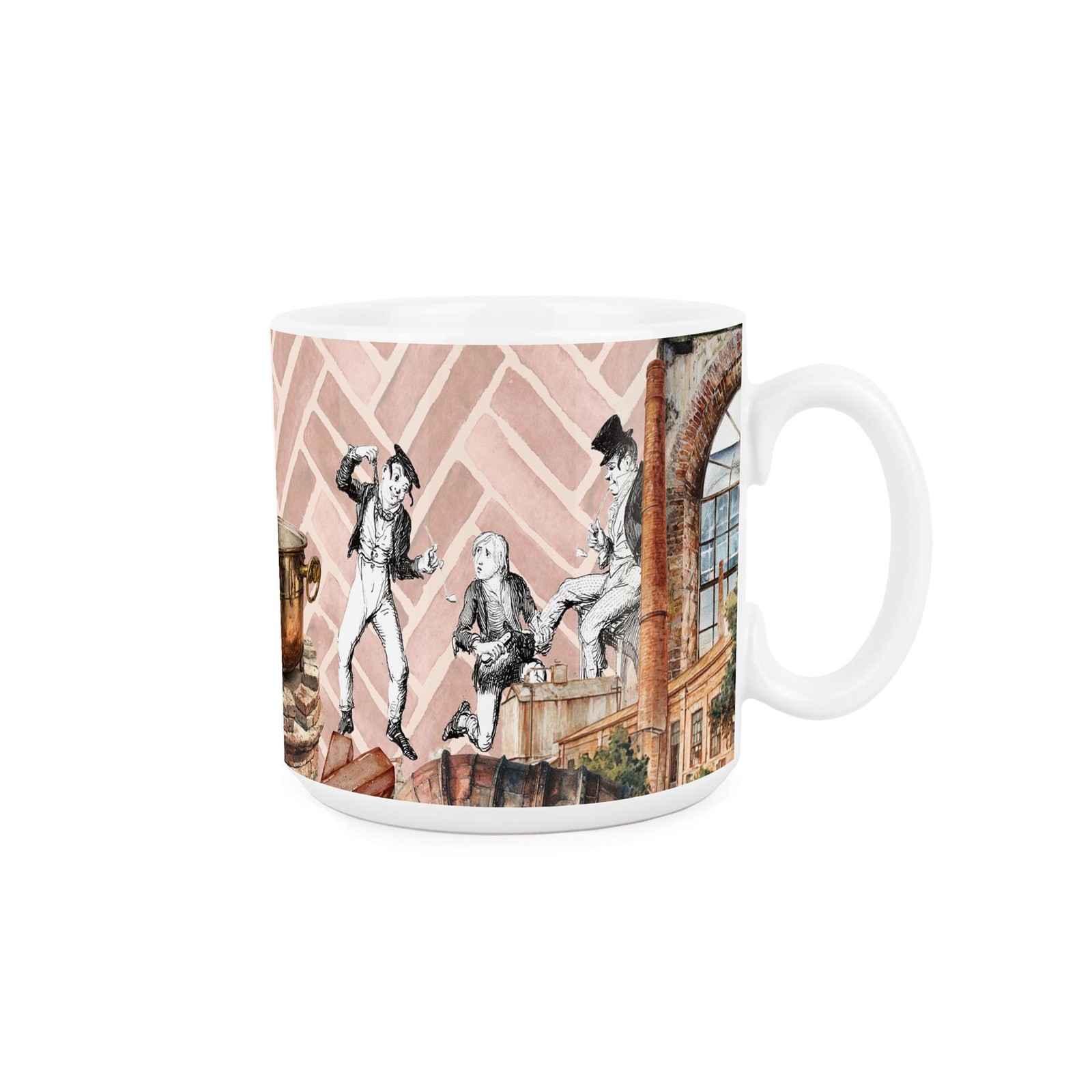 Oliver Twist Workhouse Ceramic Mug - Novelty Book Inspired Drinkware Gift