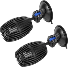 2 Pack 480 GPH Aquarium Circulation Pump, Submersible Water Pump for Fish Tanks